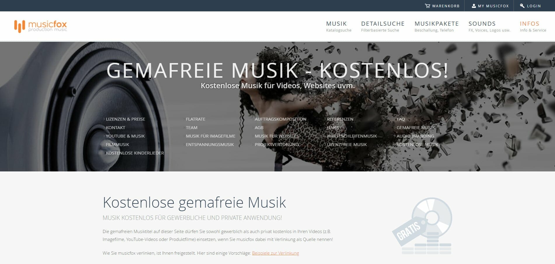 Lizenzfreie Musik – Anbieter Archiv – Gemafreie Musik Kostenlos | Adfreak